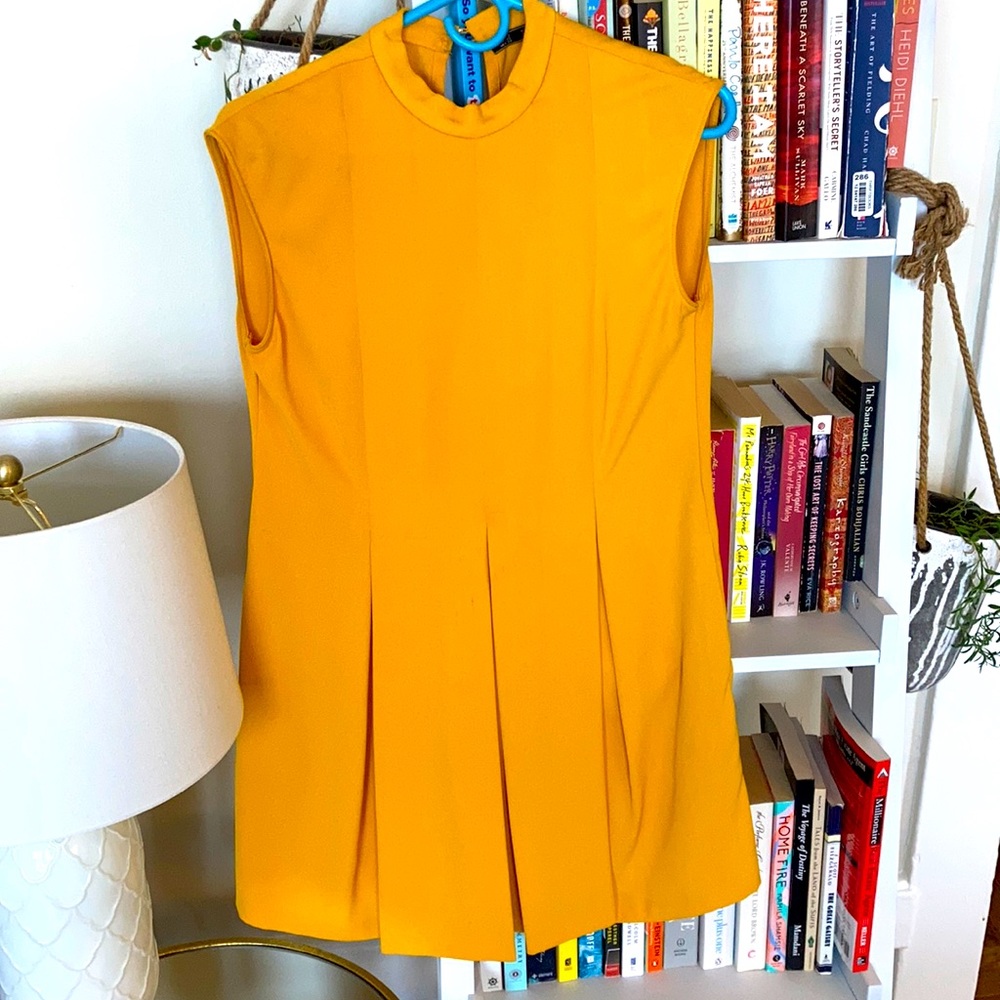 Zara yellow dress